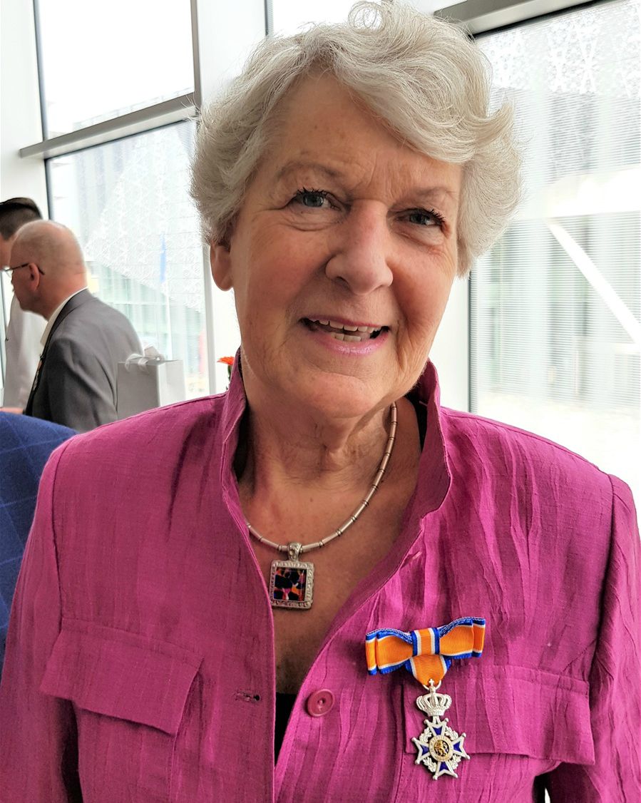 Angela Kok is nu Lid in de Orde van Oranje Nassau