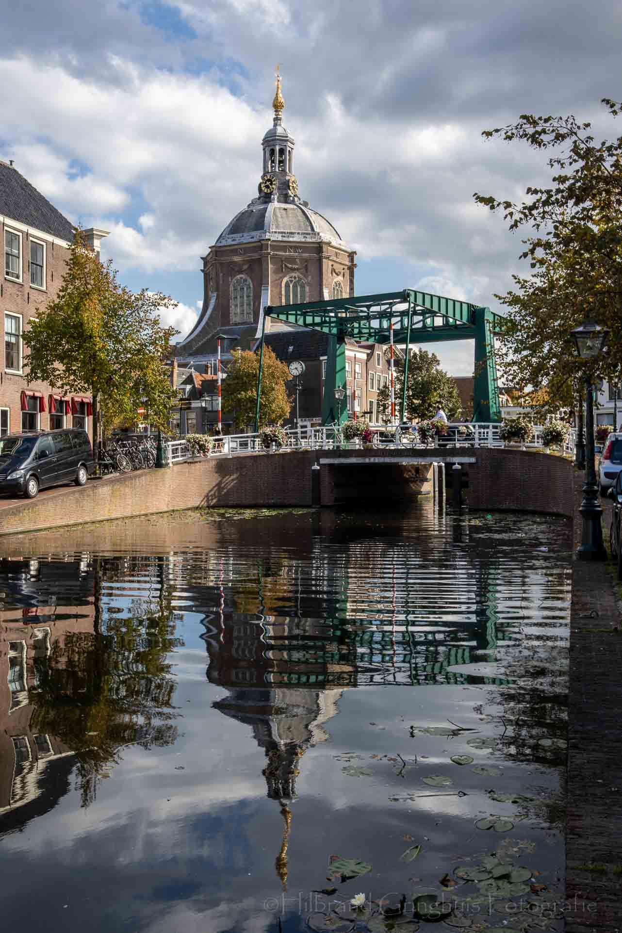 Marebrug en Marekerk Leiden 