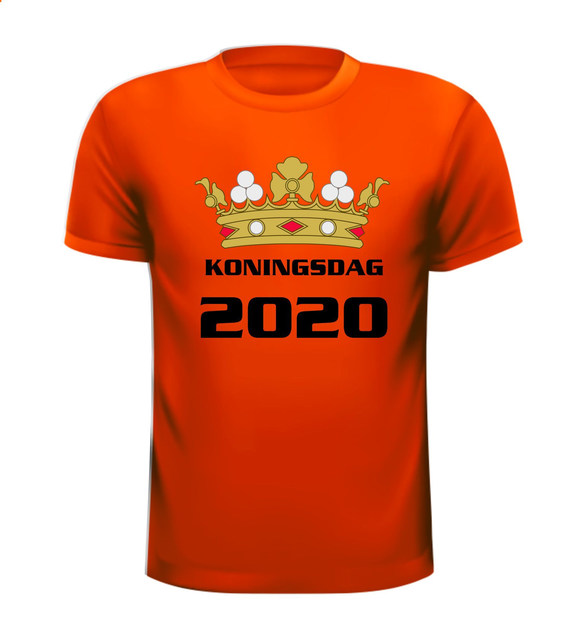 koningsdag 2020 t shirt oranje original 1