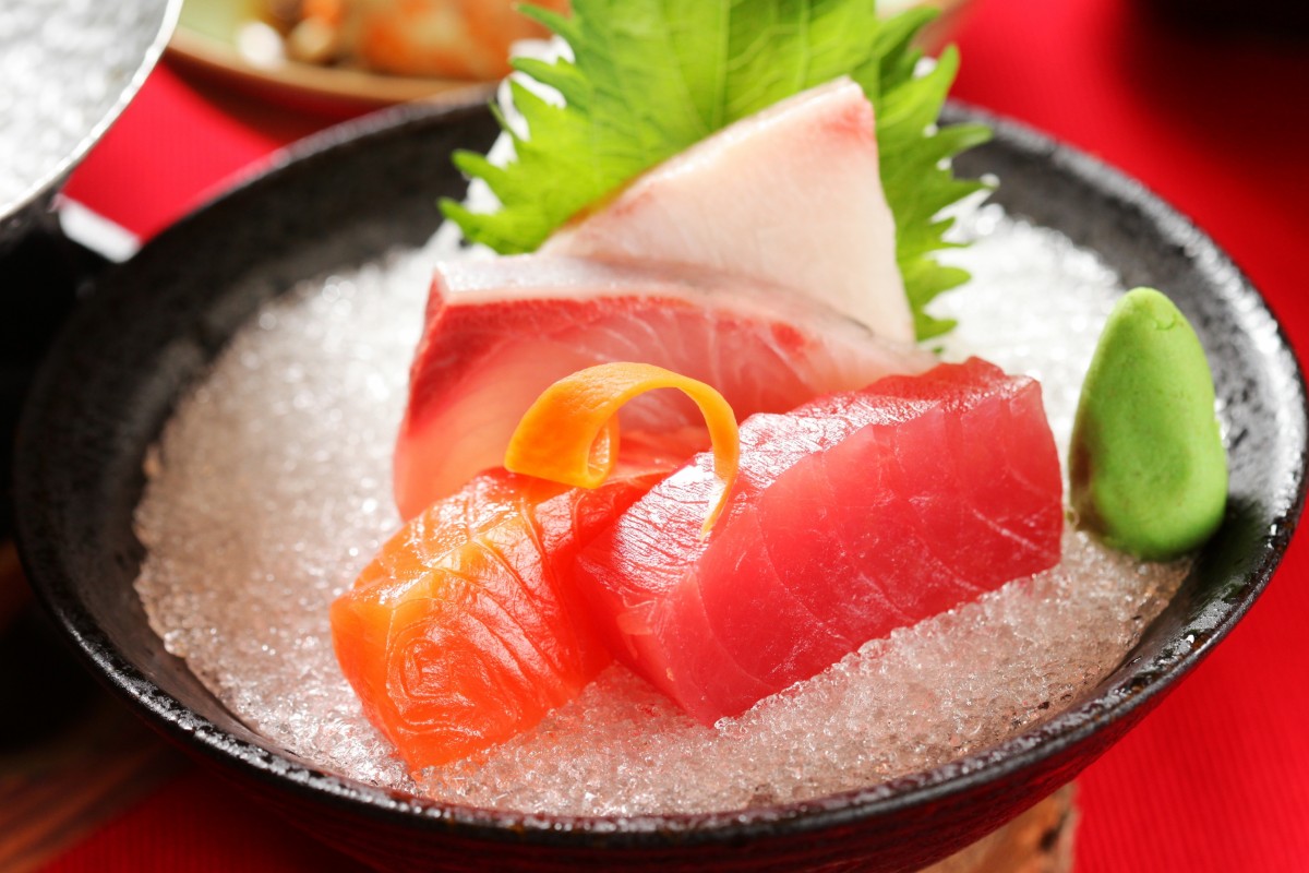 raw fish slice japan care delicious food japanese fish 1363163